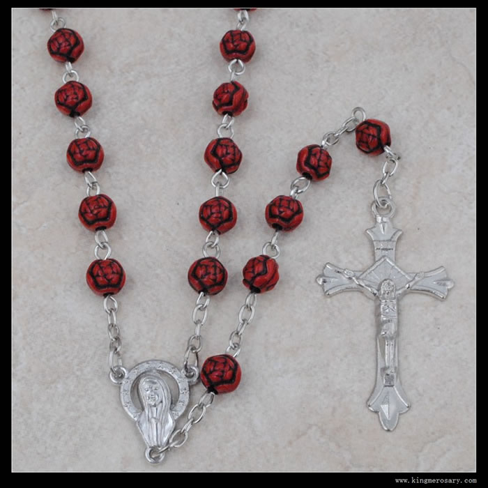 ,plastic beads rosary